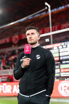 Germany 3rd Division 2026–2027: Fortuna Düsseldorf vs. SC Verl, Matchday 8, October 12, 2026, Merkur Spiel Arena, North Rhine-Westphalia, Orent Shala, Coach Copyright: xCelinaxLeiersx