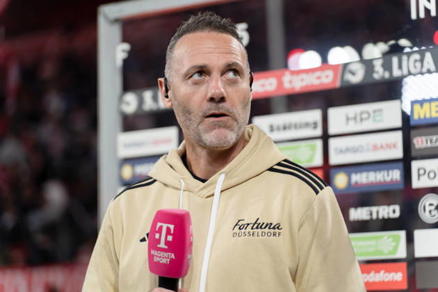 Germany 3rd Division 2026–2027: Fortuna Düsseldorf vs. SC Verl, Matchday 8, October 12, 2026, Merkur Spiel Arena, North Rhine-Westphalia; Alexander Ende, Fortuna Düsseldorf, Coach Copyright: xCelinaxLeiersx