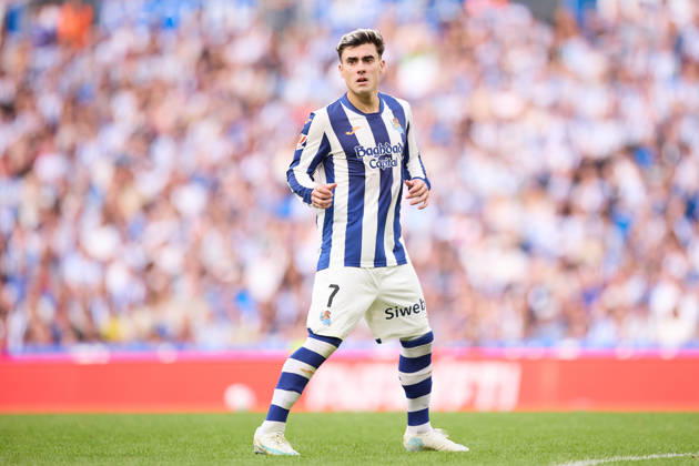 October 11, 2026, San Sebastian, Guipuzcoa, Spain: Ander Barrenetxea of Real Sociedad looks on during the LaLiga EA Sports match between Real Sociedad and RC Deportivo de A Coruna at Anoeta on October 11, 2026, in San Sebastian, Spain. San Sebastian Spain - ZUMAa181 20261011_zaa_a181_170 Copyright: xRicardoxLarreinax