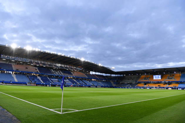 ESTAC Troyes v Olympique de Marseille - Ligue 1 McDonald s 2026 2027 General View of Stade de l Aube during Ligue 1 McDonald s match between Troyes and Marseille at Stade de l Aube on October 11, 2026 in Troyes, France. Troyes France  Copyright: xEwenxGavetx 776573381