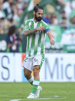 ESP: Real Betis - CA Osasuna. La Liga EA Sports. Matchday 8. Isco Alarcon of Real Betis during the La Liga EA Sports match between Real Betis and CA Osasuna played at La Cartuja Stadium on Oct 11, 2026 in Sevilla, Spain. kpng Copyright: xAntonioxPozox xPRESSINPHOTOx AP_2627_BET_OSA_009