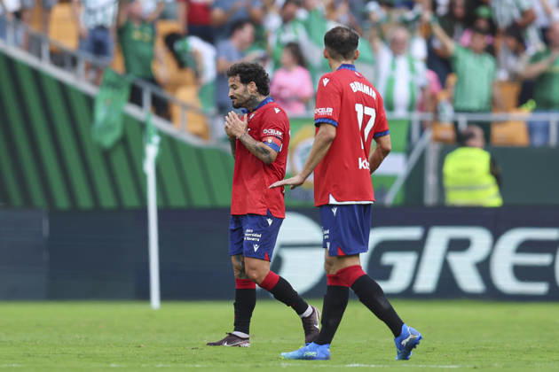ESP: Real Betis - CA Osasuna. La Liga EA Sports. Matchday 8. Ruben Garcia of CA Osasuna during the La Liga EA Sports match between Real Betis and CA Osasuna played at La Cartuja Stadium on Oct 11, 2026 in Sevilla, Spain. kpng Copyright: xAntonioxPozox xPRESSINPHOTOx AP_2627_BET_OSA_014