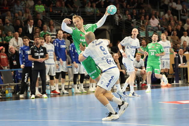 October 11, 2026, xBHAx, Handball, Opel HBL, 2026–2027 Season, 1 HBL, Füchse Berlin vs. TBV Lemgo Lippe, Max Schmeling Hall, Mathias Gidsel (Füchse Berlin), 19 goals against Christian O’Sullivan (TBV Lemgo Lippe), 9 goals in attack, Berlin, Deutschkand