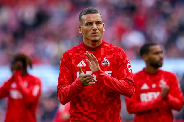 October 11, 2026, xkwix, Soccer, Bundesliga, 1. FC Köln vs. Borussia Mönchengladbach, RheinEnergieSTADION, Matchday 5, 2026–2027 Season: Said El Mala and 1 FC Köln 10 clap during warm-ups. DFB regulations prohibit any use of photographs as image sequences and or quasi-video. Photo: xKamilxWilkowskixPressefotoKochx, North Rhine-Westphalia, Germany