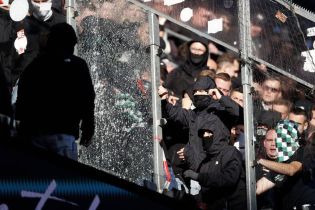 FANS Gladbach High-Risk Match in Cologne DFL Soccer Bundesliga Season 2026–2027 Match 1 FC Cologne vs. Borussia Mönchengladbach 2–1 on October 11, 2026, in Cologne DFL REGULATIONS PROHIBIT ANY USE OF PHOTOGRAPHHS as IMAGE SEQUENCES and or QUASI-VIDEO Copyright: xLacixPerenyix