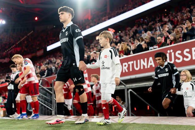 Germany 3rd Division 2026–2027 Fortuna Düsseldorf vs. SC Verl Matchday 8, October 12, 2026, Merkur Spiel Arena, North Rhine-Westphalia, Janne Bernier, SC Verl, 34 Copyright: xCelinaxLeiersx