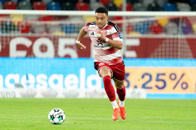 Germany 3rd Division 2026–2027 Fortuna Düsseldorf vs. SC Verl Matchday 8, October 12, 2026, Merkur Spiel Arena, North Rhine-Westphalia, Steven van der Sloot, Fortuna Düsseldorf, 2 Copyright: xCelinaxLeiersx