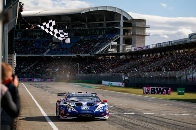 ADAC GT Masters, 11. + 12. Rennen Hockenheim 2026 63 Lamborghini Huracan GT3 EVO 2, LIQUI MOLY Team Engstler Motorsport: Finn Zulauf, Felix Hirsiger - picture by Gruppe C Photography Hockenheim Hockenheimring Baden-Württemberg Deutschland Copyright: xGruppexCxPhotographyx