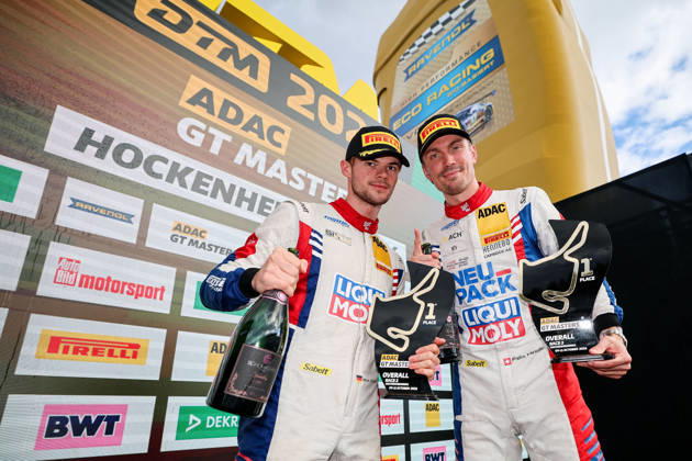 ADAC GT Masters, 11. + 12. Rennen Hockenheim 2026 63 Lamborghini Huracan GT3 EVO 2, LIQUI MOLY Team Engstler Motorsport: Finn Zulauf, Felix Hirsiger - picture by Gruppe C Photography Hockenheim Hockenheimring Baden-Württemberg Deutschland Copyright: xGruppexCxPhotographyx