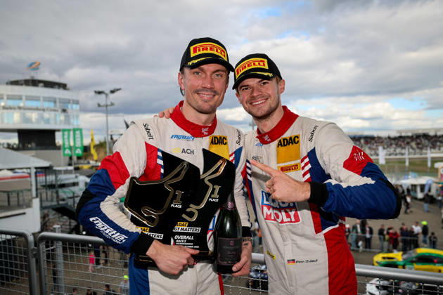 ADAC GT Masters, 11. + 12. Rennen Hockenheim 2026 63 Lamborghini Huracan GT3 EVO 2, LIQUI MOLY Team Engstler Motorsport: Finn Zulauf, Felix Hirsiger - picture by Gruppe C Photography Hockenheim Hockenheimring Baden-Württemberg Deutschland Copyright: xGruppexCxPhotographyx