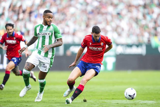 October 11, 2026, Sevilla, Sevilla, Spain: Raul Garcia of CA Osasuna in action during the Spanish league, LaLiga EA Sports, football match played between Real Betis and CA Osasuna at La Cartuja stadium on October 11, 2026, in Sevilla, Spain. Real Betis V CA Osasuna - LaLiga EA Sports - ZUMAa181 20261011_zaa_a181_249 Copyright: xJoaquinxCorcherox