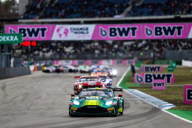 ADAC GT Masters, 11. + 12. Rennen Hockenheim 2026 39 Aston Martin Vantage GT3 EVO, Comtoyou Racing: Jamie Alan Day, Baudouin Detout - picture by Gruppe C Photography Salzburg Salzburgring Bayern Germany Copyright: xGruppexCxPhotographyx