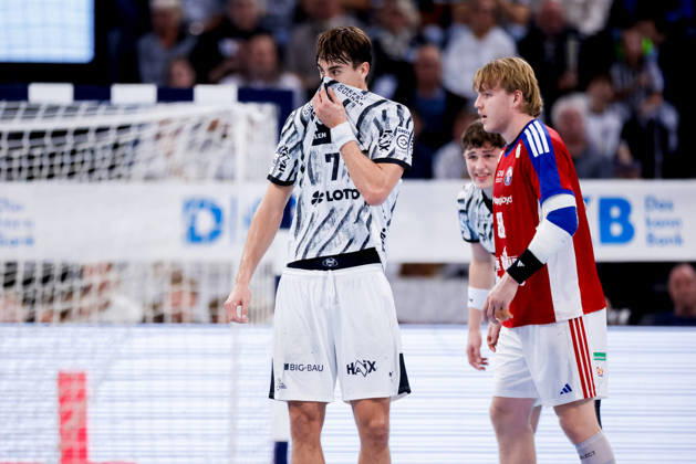 Kiel, October 11, 2026; Handball, 2026–27 Bundesliga 1, THW Kiel vs. Handball Club Hamburg; Julian Köster, THW Kiel, 7