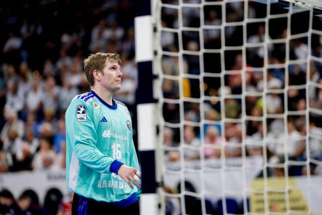 Kiel, October 11, 2026; Handball, 1st Bundesliga 2026–27, THW Kiel vs. Handball Club Hamburg; Robin Paulsen Haug, HC Hamburg, 16