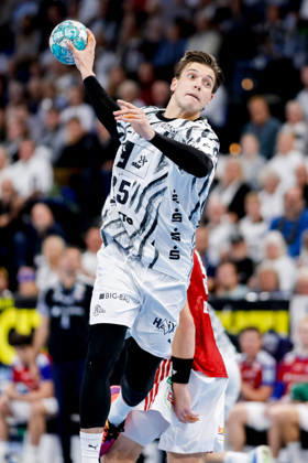 Kiel, October 11, 2026; Handball, 2026–27 Bundesliga 1, THW Kiel vs. Handball Club Hamburg; Domen Makuc, THW Kiel, 35