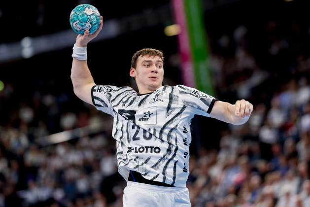 Kiel, October 11, 2026; Handball, 2026–27 Bundesliga 1, THW Kiel vs. Handball Club Hamburg; Lukas Laube, THW Kiel, 20