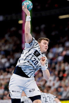 Kiel, October 11, 2026; Handball, 2026–27 Bundesliga 1, THW Kiel vs. Handball Club Hamburg; Lukas Laube, THW Kiel, 20