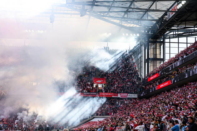 COLOGNE, GERMANY - 11 OCTOBER, 2026: - The Bundesliga match 1. FC Koeln vs. Borussia Moenchengladbach at RheinEnergieSTADION. Copyright: xVitaliixKliuievx