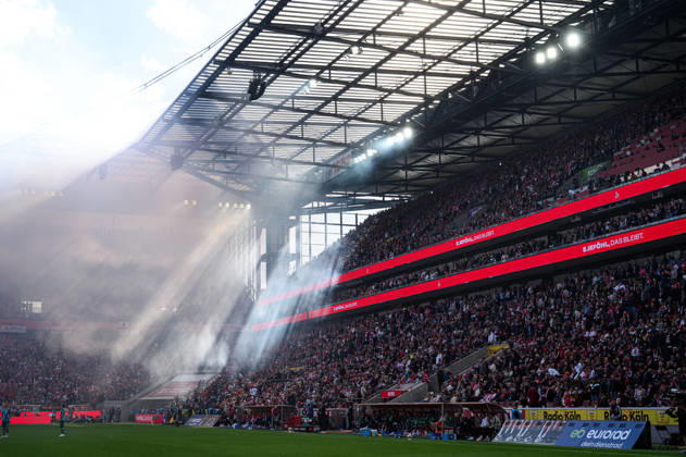 COLOGNE, GERMANY - 11 OCTOBER, 2026: - The Bundesliga match 1. FC Koeln vs. Borussia Moenchengladbach at RheinEnergieSTADION. Copyright: xVitaliixKliuievx