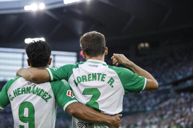 ESP: Real Betis - CA Osasuna. La Liga EA Sports. Matchday 8. Diego Llorente of Real Betis during the La Liga EA Sports match between Real Betis and CA Osasuna played at La Cartuja Stadium on Oct 11, 2026 in Sevilla, Spain. kpng Copyright: xAntonioxPozox xPRESSINPHOTOx AP_2627_BET_OSA_030