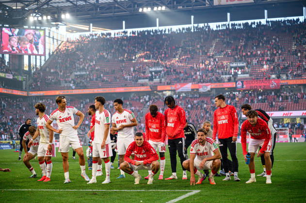 COLOGNE, GERMANY - 11 OCTOBER, 2026: - The Bundesliga match 1. FC Koeln vs. Borussia Moenchengladbach at RheinEnergieSTADION. Copyright: xVitaliixKliuievx
