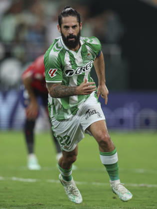 ESP: Real Betis - CA Osasuna. La Liga EA Sports. Matchday 8. Isco Alarcon of Real Betis during the La Liga EA Sports match between Real Betis and CA Osasuna played at La Cartuja Stadium on Oct 11, 2026 in Sevilla, Spain. kpng Copyright: xAntonioxPozox xPRESSINPHOTOx AP_2627_BET_OSA_047