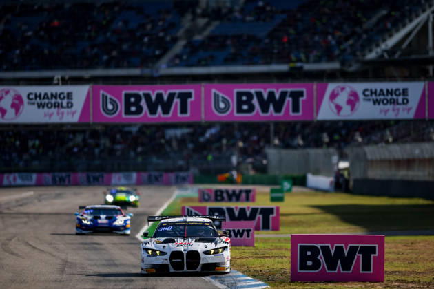 ADAC GT Masters, 11. + 12. Rennen Hockenheim 2026 56 BMW M4 GT3 Evo, Schubert Motorsport: Juliano Holzem, Sandro Holzem - picture by Gruppe C Photography Salzburg Salzburgring Baden-Württemberg Germany Copyright: xGruppexCxPhotographyx