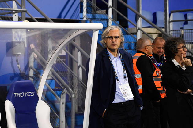 ESTAC Troyes v Olympique de Marseille - Ligue 1 McDonald s 2026 2027 Jocelyn BLANCHARD during Ligue 1 McDonald s match between Troyes and Marseille at Stade de l Aube on October 11, 2026 in Troyes, France. Troyes France Copyright: xEwenxGavetx 776573381