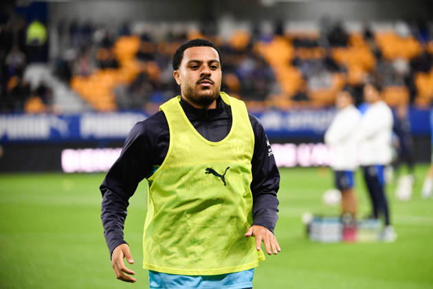 ESTAC Troyes v Olympique de Marseille - Ligue 1 McDonald s 2026 2027 CJ Egan-Riley of Marseille during Ligue 1 McDonald s match between Troyes and Marseille at Stade de l Aube on October 11, 2026 in Troyes, France. Troyes France Copyright: xEwenxGavetx 776573381