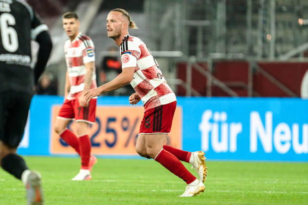 Germany 3rd Division 2026–2027 Fortuna Düsseldorf vs. SC Verl Matchday 8, October 12, 2026, Merkur Spiel Arena, North Rhine-Westphalia, Jorrit Hendrix, Fortuna Düsseldorf, 8 Copyright: xCelinaxLeiersx