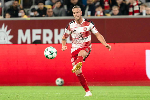 Germany 3rd Division 2026–2027 Fortuna Düsseldorf vs. SC Verl Matchday 8, October 12, 2026, Merkur Spiel Arena, North Rhine-Westphalia, Jorrit Hendrix, Fortuna Düsseldorf, 8 Copyright: xCelinaxLeiersx