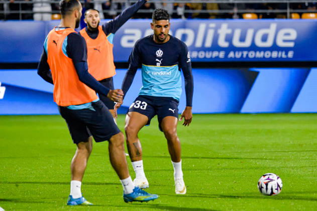 FOOTBALL : ESTAC Troyes vs Olympique de Marseille - Ligue 1 - Journà e 6 - 11 10 2026 Emerson (OM) TroyesFrance Copyright: xBaptistexAutissierx