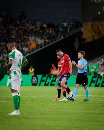 ESP LaLiga EA Sports: Real Betis vs. CA Osasuna during the LaLiga EA Sports match between Real Betis and CA Osasuna, played at Benito Villamarín Stadium in Seville on October 11, 2026, in Spain. Spanish Soccer Copyright: xAgenciaxLOFx