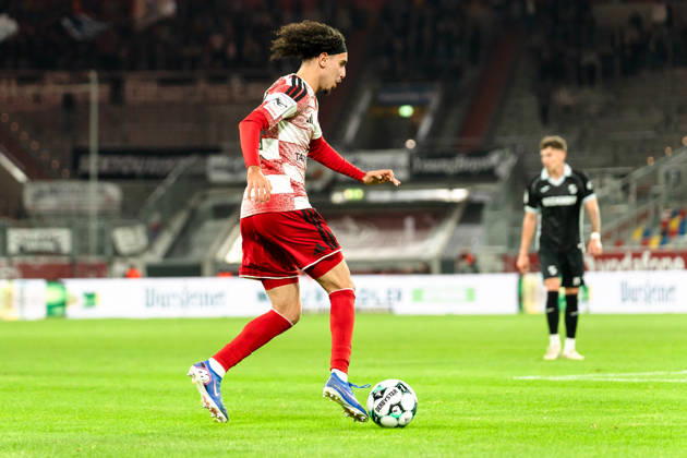 Germany 3rd Division 2026–2027: Fortuna Düsseldorf vs. SC Verl, Matchday 8, October 12, 2026, Merkur Spiel Arena, North Rhine-Westphalia; Anas Slimani, Fortuna Düsseldorf, 34 Copyright: xCelinaxLeiersx