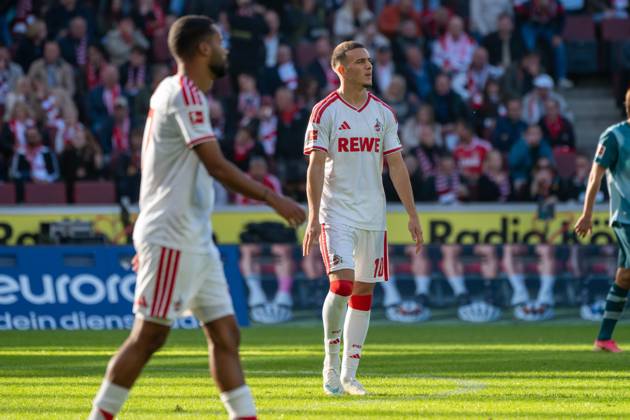 Said El Mala, Midfielder, 1 FC Cologne 10 , , 1 FC Cologne vs. Borussia Mönchengladbach, Soccer, Bundesliga 1, Matchday 5, October 11, 2026. DFB and DFL regulations prohibit any use of photographs as image sequences and or quasi-video. Cologne, North Rhine-Westphalia, Germany Copyright: xkolbert-press MartinxWdziecznyx
