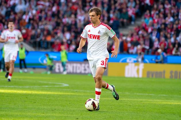Borna Sosa, Defense, 1. FC Cologne 3, 1. FC Cologne vs. Borussia Mönchengladbach, Soccer, Bundesliga 1, Matchday 5, October 11, 2026. DFB and DFL regulations prohibit any use of photographs as image sequences and or quasi-video. Cologne, North Rhine-Westphalia, Germany Copyright: xkolbert-press MartinxWdziecznyx