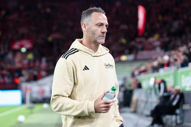 Germany 3rd Division 2026–2027: Fortuna Düsseldorf vs. SC Verl, Matchday 8, October 12, 2026, Merkur Spiel Arena, North Rhine-Westphalia; Alexander Ende, Fortuna Düsseldorf, Coach: Frustration, Anger, Emotions, Sadness Copyright: xCelinaxLeiersx