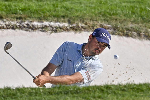 October 11, 2026, Madrid, Madrid, Spain: JACOB SKOV OLESEN of Denmark hit the ball out of the bunker during the Open de Espao±a presented by Madrid at Club de Campo Villa de Madrid on October 11, 2026 in Madrid, Spain. Madrid Spain - ZUMAc312 20261011_zsp_c312_253 Copyright: xOscarxManuelxSanchezx