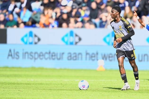 2026-10-11 VriendenLoterij Eredivisie: PEC Zwolle v SC Cambuur ZWOLLE, NETHERLANDS - OCTOBER 11: Ethan Apkakou of SC Cambuur during the VriendenLoterij Eredivisie match between PEC Zwolle and SC Cambuur at Mac3Park Stadion on October 11, 2026 in Zwolle, Netherlands. Zwolle Mac3Park Stadion Netherlands Content not available for redistribution in The Netherlands directly or indirectly through any third parties. Copyright: xAndrexWeeningx