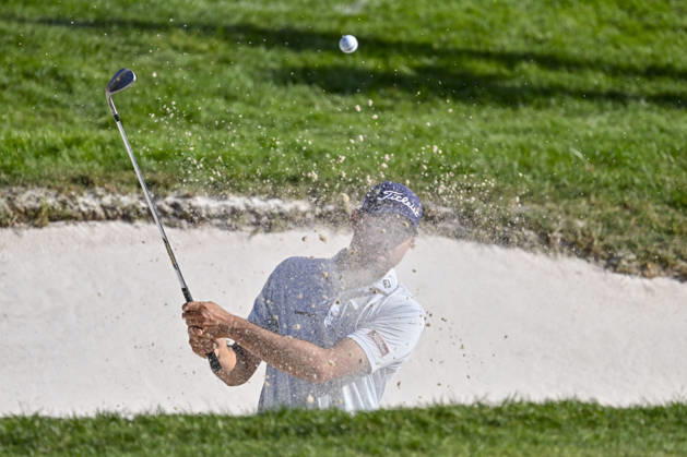 October 11, 2026, Madrid, Madrid, Spain: JACOB SKOV OLESEN of Denmark hit the ball out of the bunker during the Open de Espao±a presented by Madrid at Club de Campo Villa de Madrid on October 11, 2026 in Madrid, Spain. Madrid Spain - ZUMAc312 20261011_zsp_c312_251 Copyright: xOscarxManuelxSanchezx
