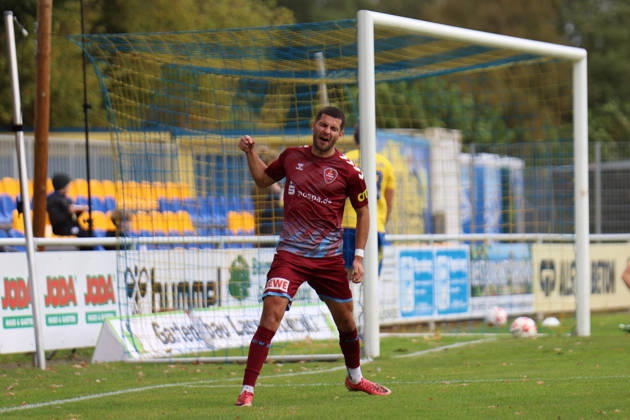 Soccer I Men s I 2026–2027 Season I Regionalliga Nord I Matchday 13 I SV Todesfelde vs. SC Weiche Flensburg I October 11, 2026 Erolind Krasniqi 48, SC Weiche Flensburg 08 Todesfelde Joda Sportpark Schleswig-Holstein, Germany Copyright: xLobeca FabianxLamprechtx