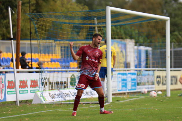 Soccer I Men s I 2026–2027 Season I Regionalliga Nord I Matchday 13 I SV Todesfelde vs. SC Weiche Flensburg I October 11, 2026 Erolind Krasniqi 48, SC Weiche Flensburg 08 Todesfelde Joda Sportpark Schleswig-Holstein, Germany Copyright: xLobeca FabianxLamprechtx
