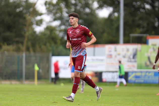 Soccer I Men s I 2026–2027 Season I Regionalliga Nord I Matchday 13 I SV Todesfelde vs. SC Weiche Flensburg I October 11, 2026 Ilir Serifi 11, SC Weiche Flensburg 08 Todesfelde Joda Sportpark Schleswig-Holstein, Germany Copyright: xLobeca FabianxLamprechtx