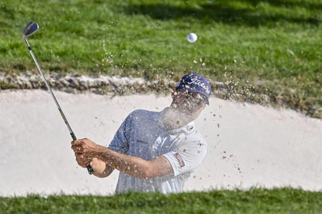 October 11, 2026, Madrid, Madrid, Spain: JACOB SKOV OLESEN of Denmark hit the ball out of the bunker during the Open de Espao±a presented by Madrid at Club de Campo Villa de Madrid on October 11, 2026 in Madrid, Spain. Madrid Spain - ZUMAc312 20261011_zsp_c312_246 Copyright: xOscarxManuelxSanchezx