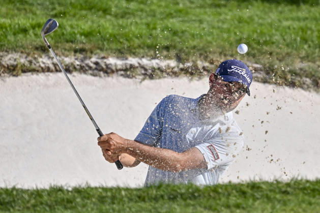 October 11, 2026, Madrid, Madrid, Spain: JACOB SKOV OLESEN of Denmark hit the ball out of the bunker during the Open de Espao±a presented by Madrid at Club de Campo Villa de Madrid on October 11, 2026 in Madrid, Spain. Madrid Spain - ZUMAc312 20261011_zsp_c312_247 Copyright: xOscarxManuelxSanchezx