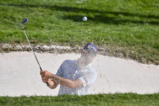 October 11, 2026, Madrid, Madrid, Spain: JACOB SKOV OLESEN of Denmark hit the ball out of the bunker during the Open de Espao±a presented by Madrid at Club de Campo Villa de Madrid on October 11, 2026 in Madrid, Spain. Madrid Spain - ZUMAc312 20261011_zsp_c312_249 Copyright: xOscarxManuelxSanchezx