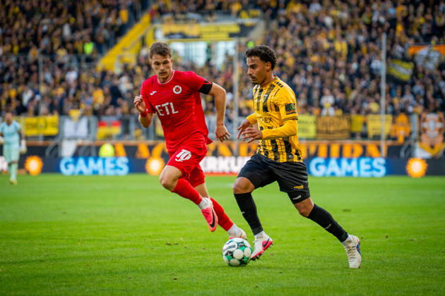Mehdi Loune, Alemannia Aachen, 10, and David Otto, FC Viktoria Cologne, 10; TSV Alemannia Aachen vs. FC Viktoria Cologne, soccer, 3rd Division, Matchday 8, 2026–2027 season, October 11, 2026 DFB regulations prohibit any use of photographs as image sequences and or quasi-video TSV Alemannia Aachen vs. FC Viktoria Cologne, soccer, 3. Liga, Matchday 8, 2026–2027 season, October 11, 2026, Aachen Copyright: xEibner-Pressefoto J.xDerondeaux EP_JDU