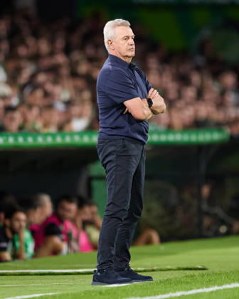 October 11, 2026, Santander, Cantabria, Spain: Javier Aguirre head coach of Valencia CF looks on during the LaLiga EA Sports match between Real Racing Club de Santander and Valencia CF at Campos de de El Sardinero on October 11, 2026, in Santander, Spain. Real Racing Club De Santander V Valencia CF - LaLiga EA Sports  - ZUMAa181 20261011_zaa_a181_350 Copyright: xRicardoxLarreinax