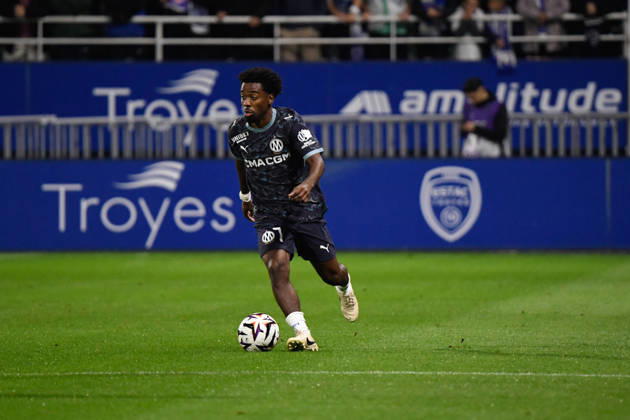 ESTAC Troyes v Olympique de Marseille - Ligue 1 McDonald s 2026 2027 Angel GOMES of Marseille during Ligue 1 McDonald s match between Troyes and Marseille at Stade de l Aube on October 11, 2026 in Troyes, France. Troyes France  Copyright: xEwenxGavetx 776573381
