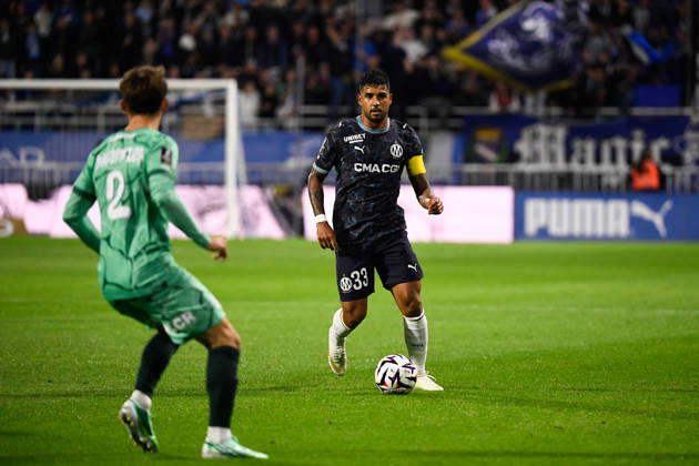 ESTAC Troyes v Olympique de Marseille - Ligue 1 McDonald s 2026 2027 Emerson PALMIERI of Olympique de Marseille during Ligue 1 McDonald s match between Troyes and Marseille at Stade de l Aube on October 11, 2026 in Troyes, France. Troyes France  Copyright: xEwenxGavetx 776573381